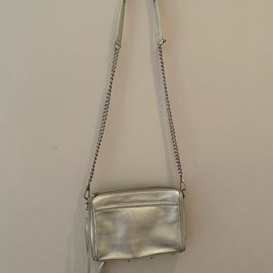 Rebecca Minkoff silver purse